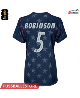 Günstige Vereinigte Staaten Antonee Robinson #5 Auswärtstrikot Damen WM 2026 Kurzarm